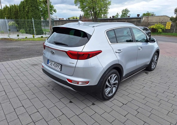 Kia Sportage cena 95500 przebieg: 93732, rok produkcji 2018 z Śrem małe 79